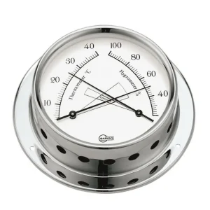 TERMÓ-HIGROMETRO –base: 120….altura: 40mm–INOX