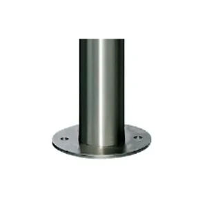 Juego de placas de anclaje para protector de farola o contenedor