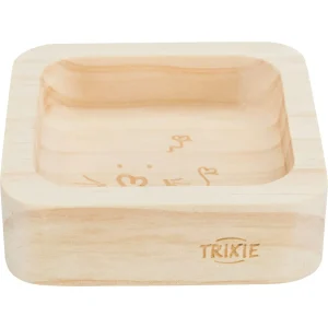 TRIXIE Tazón de madera, 190 ml/11 × 11 cm