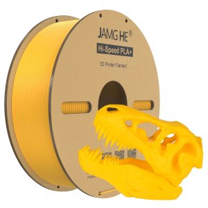 Filamento para impresora 3D Jamghe Hi Speed PLA+ Amarillo, 1,75 mm, 1 kg