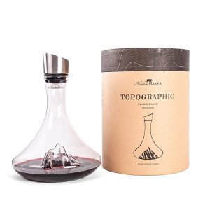 Decantador topográfico de vino: Monte Everest