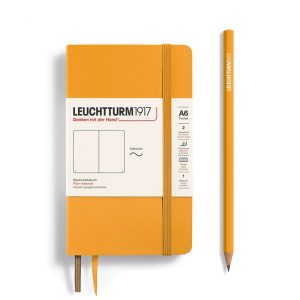 Notebook Pocket A6 (90 x 150 mm), tapa blanda, liso, Rising Sun .