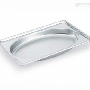 Pujadas Cubeta Inox Super Shapes Ovalada GN 1/1 Medidas 53 x 32,5 cm Exposición