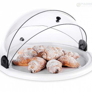 Pujadas Vitrina Bollería Redonda Ancho 38 o 46 cm Alto 22 o 26 cm