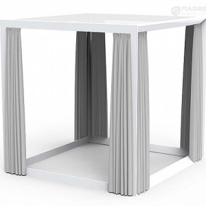 Vondom Pérgola Vela con Cortinas Aluminio Termolacado