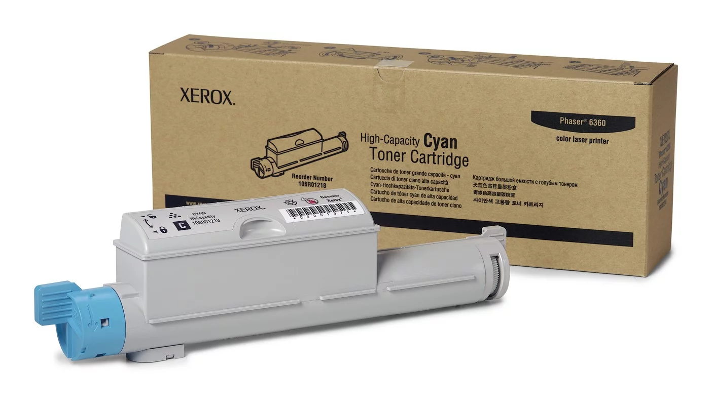 XEROX PHASER 6360 TONER CIAN ORIGINAL (12.000 PÁGS)